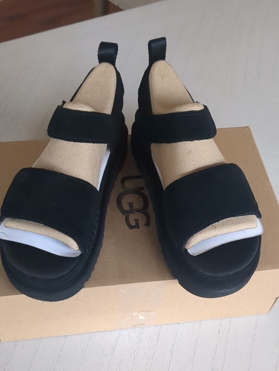 UGG Shoes - New UGG Goldenstar Sandals Size 7 Black